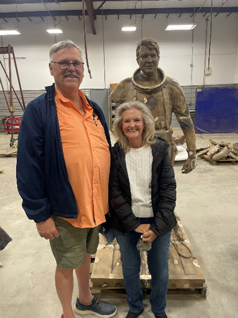 Building Our Monument Oilfield Divers Monument, Morgan City, LA